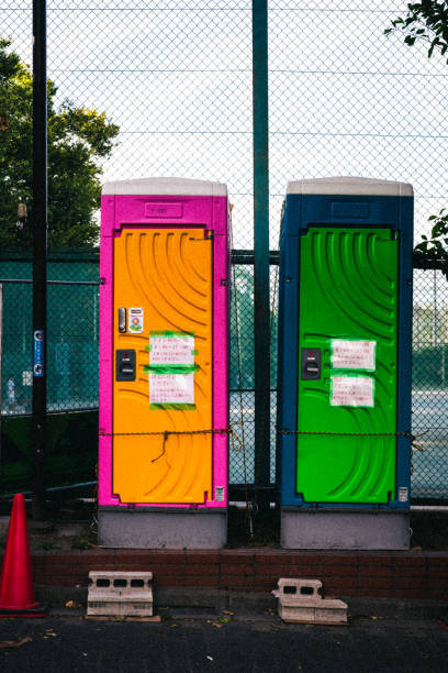 Porta potty delivery and setup in Connell, WA